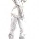 Woman with Stockings