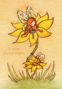 Fairy & Honey Bee